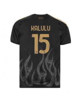 Moški Nogometna dresi replika Juventus Pierre Kalulu #15 Tretji 2026-27 Kratek rokav Moški Nogometna dresi replika Juventus Pierre Kalulu #15 Tretji 2026-27 Kratek rokav